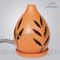 Indicador de Ceramica Folha Betume Mesa Pequeno 13cm 1 COD 2117 | Apostolado Litúrgico Brasil