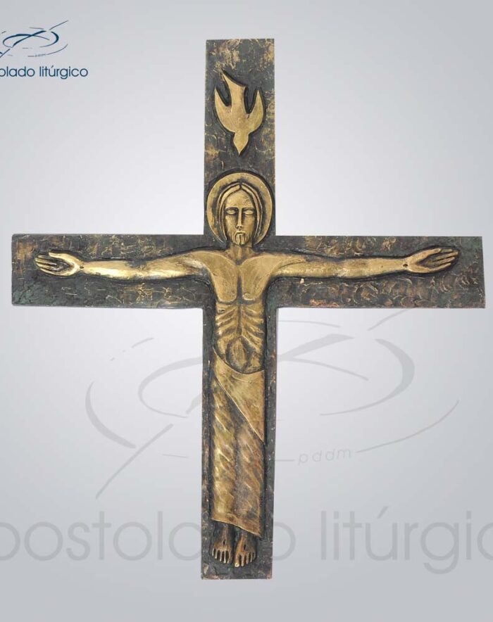 Cruz de Parede Lotus | Apostolado Litúrgico Brasil