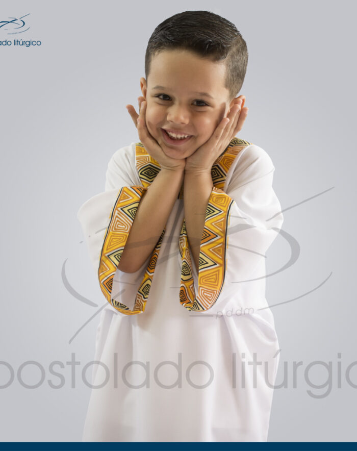 veste para criancas com aplicacao 6 | Apostolado Litúrgico Brasil