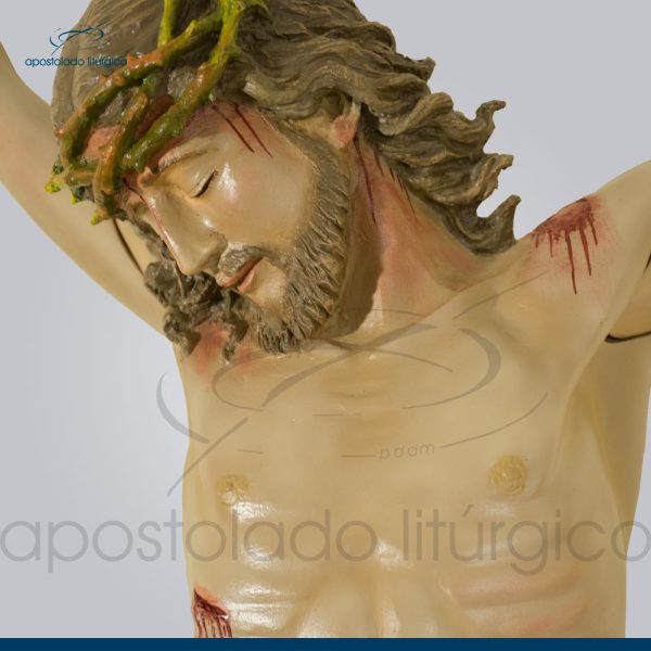 Imagem Cristo Crucificado 100 cm sem Cruz Detalhe