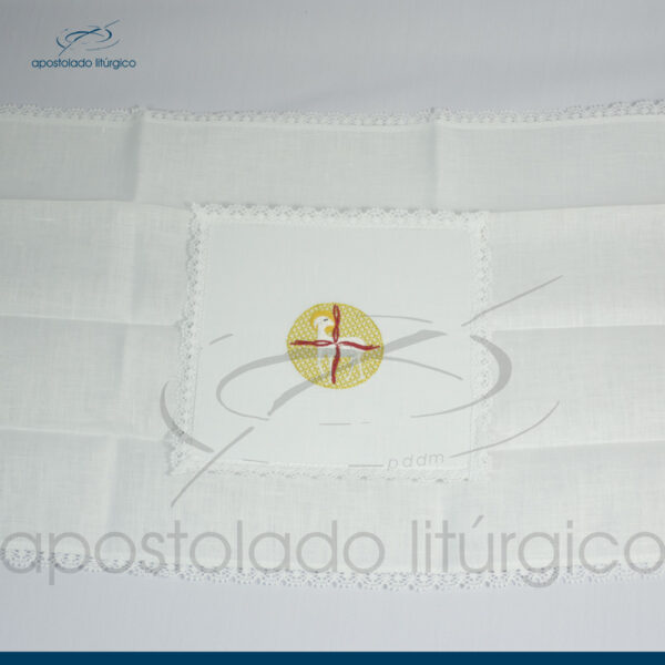 Conjunto para o Altar de algodão Bordado Cordeiro - Image 16