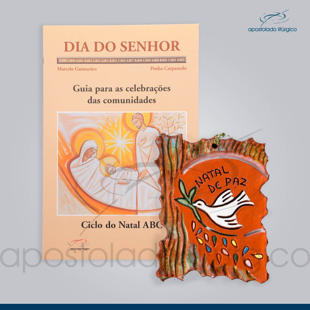 Combo Livro + Quadro de Cerâmica