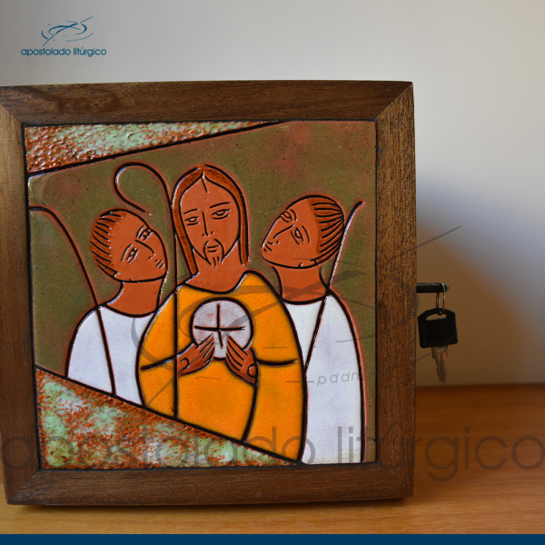 Sacrário Emaús Caminho Pequeno 2 22x22x20 cm (cópia)